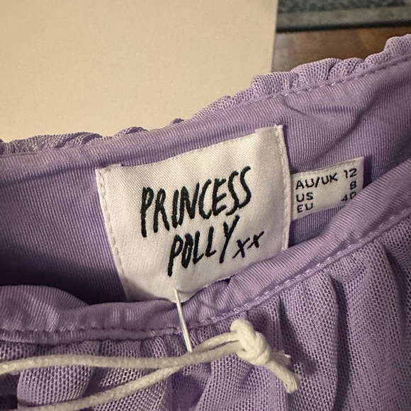 NWT Princess Polly Lilac Mini Dress - Picture 7 of 8
